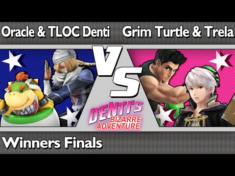 DBA1 Smash 3DS - Oracle & TLOC Denti vs Grim Turtle & Trela - Winners Finals