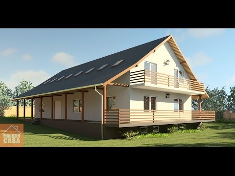 Proiect Cabana Plopu.Sala de conferinte.Sala de mese.Dormitoare capacitate 22 locuri.