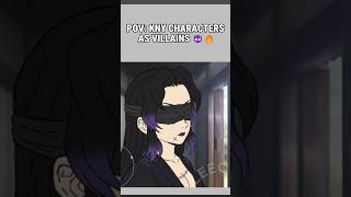 Redesigning KNY characters as villains #kny #demonslayer #trending