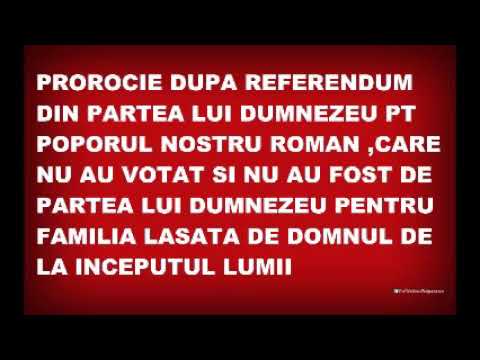 Prorocie după vot lepădarea de credință a și început