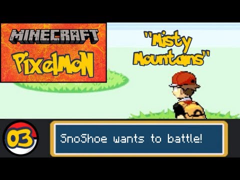 Minecraft Pixelmon in Kanto - Ep 03: Misty Mountains