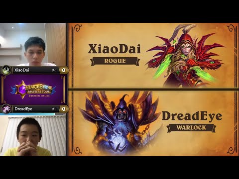 XiaoDai vs DreadEye - Quarterfinal - Hearthstone Masters Tour Online: Montreal