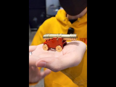 Brass Cannon Puzzle - A Sequential Discovery Puzzle