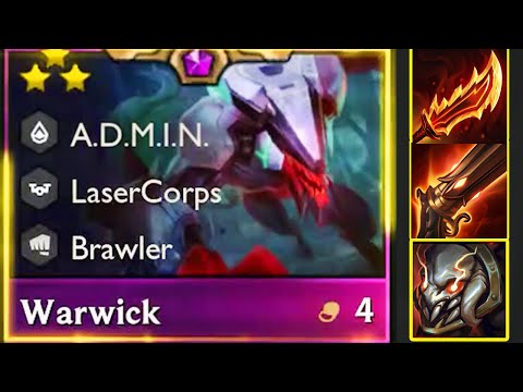 How strong is 3 star Warwick⭐⭐⭐ ? | TFT Set 8.5