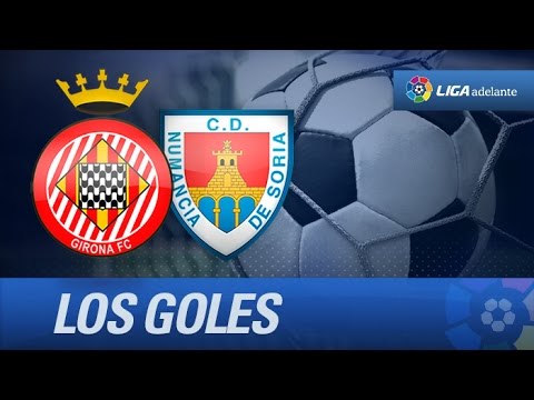 Todos los goles de Girona FC (2-1) CD Numancia