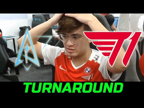 T1 VS POLARIS GAME 3 - TURNAROUND PLAY ESL ONE MALAYSIA 2022