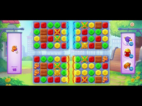 TOWNSHIP  mini event Match -3  game level # 590