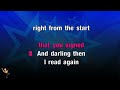 Love Letters Elvis Presley KARAOKE