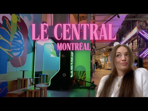 Le Central Montréal : Le Meilleur Food Court de la Ville ? 🍽️✨ #CaféMontréal