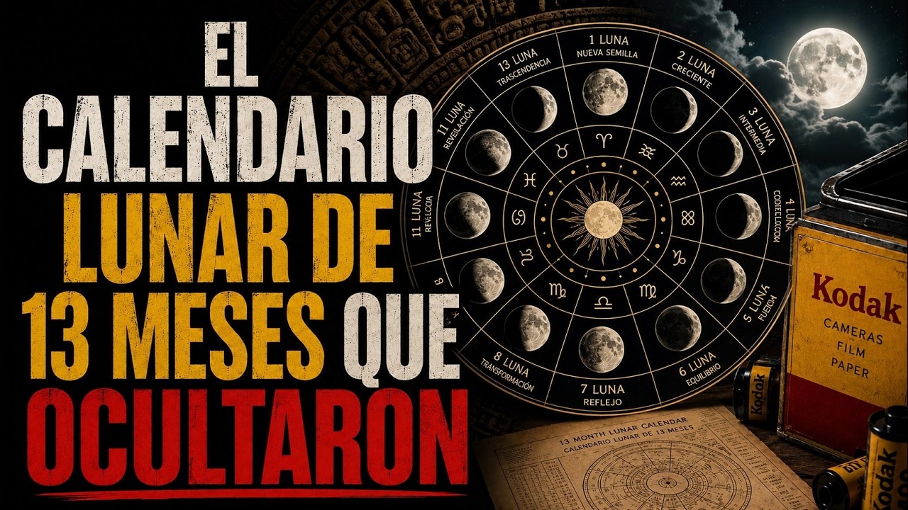 El Calendario Lunar de 13 Meses que OCULTARON | Kodak lo usó 60 años