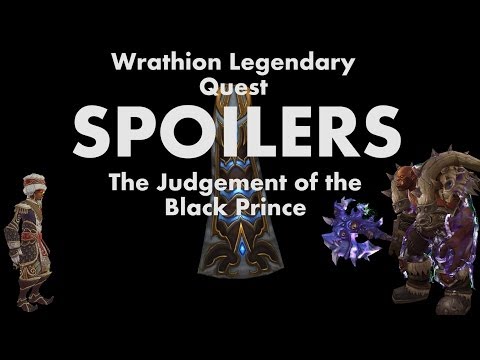 Patch 5.4 Legendary Quest-line {SPOILERS}