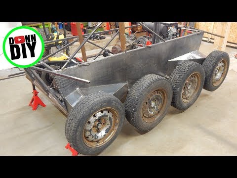 Plasma Cutting Body Panels - Tracked Amphibious Vehicle Build Ep. 15