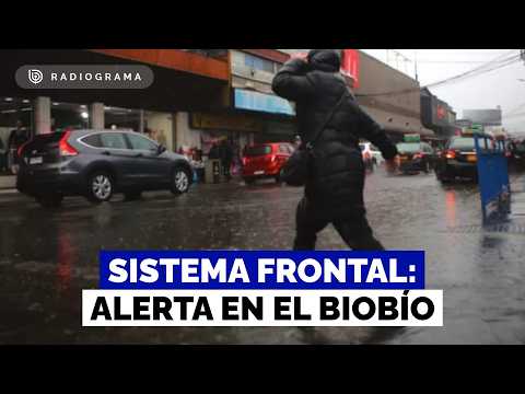 ¿Mayor riesgo en zonas costeras y cordilleranas? El intenso sistema frontal en el Biobío