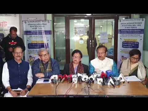 Press conference by AITC delegation after meeting with the Chief Electoral Officer, West Bengal
