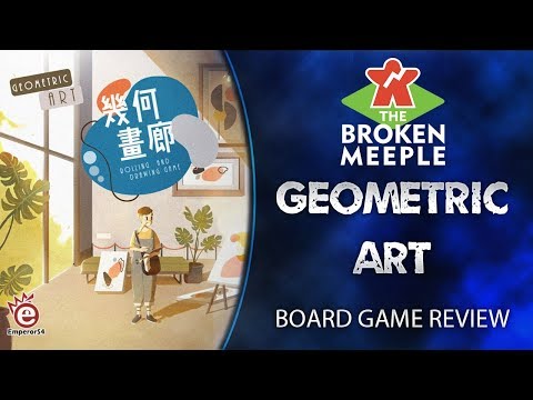 The Broken Meeple - Geometric Art Review