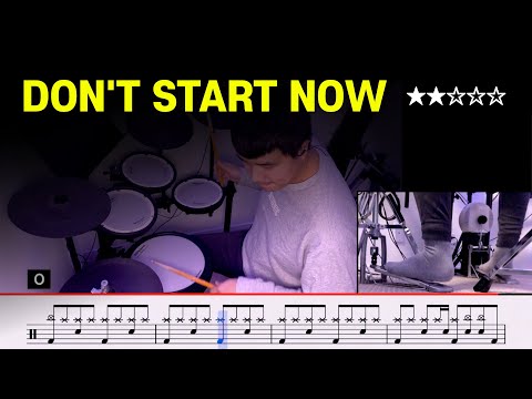 [Lv.04] Don't Start Now - Dua Lipa (★★☆☆☆) Pop Drum Cover