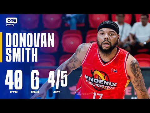 Donovan Smith EXPLODES WITH 40 PTS for Phoenix vs. Magnolia 🤯 | HIGHLIGHTS