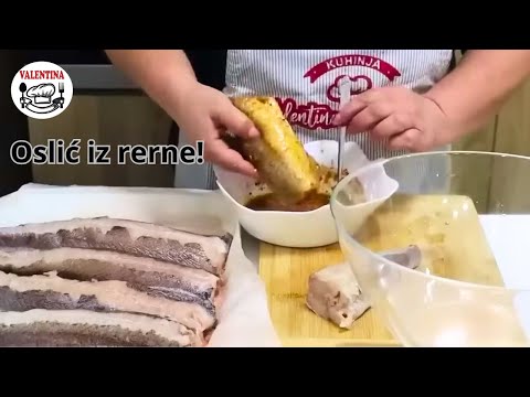 Već 30 godina pripremam-OSLIĆ IZ RERNE💥Nikad lakša priprema ribe❗OBOŽAVAĆETE ovaj recept❗Najukusniji