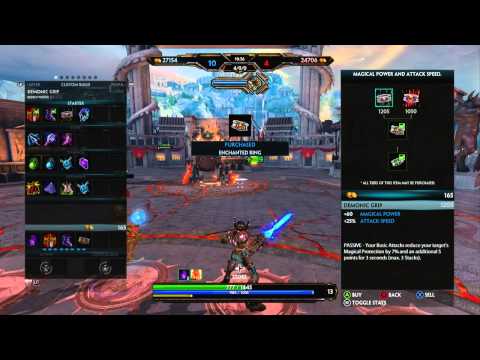 Smite - *NEW* Freya Solo Lane Gameplay