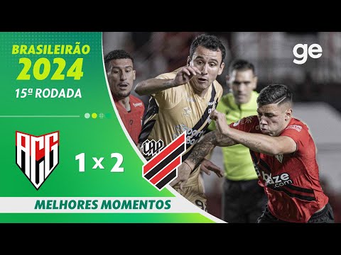 Gols e lances de Atlético-GO x Athletico Paranaense