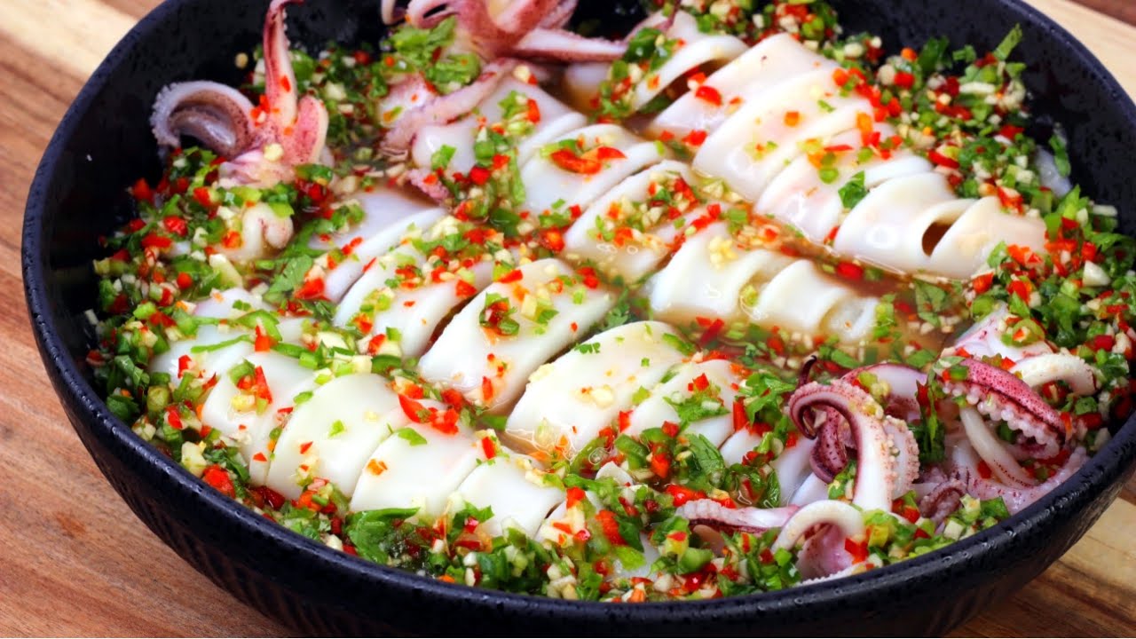 Cách Nấu Mực Ngon