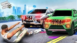 GTA 5: Franklin New Car Is A Cursed Killer car | Killer Car again Kill franklin (GTA V MOD )