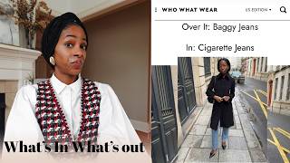 What's In and What's Out - Fashion 2026