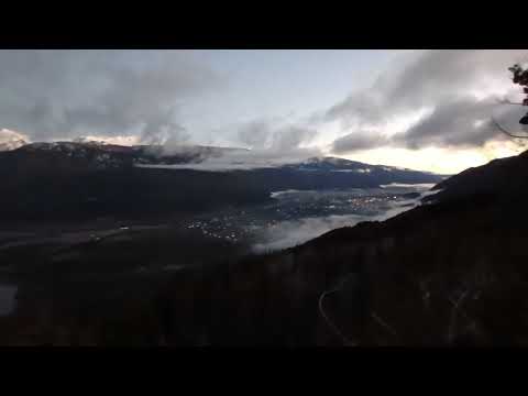 Que FEO es el LAGO PUELO nunca dijo nadiea #amanecer en el CURRUMAHUIDA #invierno 2024 #argentina