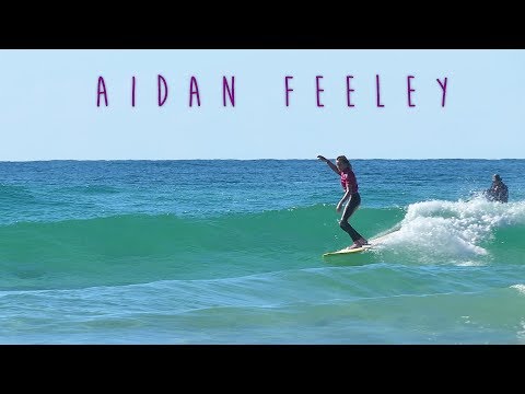 AIDAN FEELEY - 15 years old - No. 2 Aussie Junior Longboarder