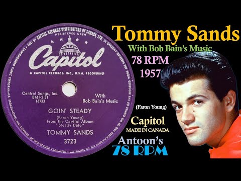 Tommy Sands | Goin' Steady | Capitol 78 rpm | 1957 Canada