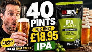 I Made 40 Pints of IPA for £18.95… Was It Any Good?