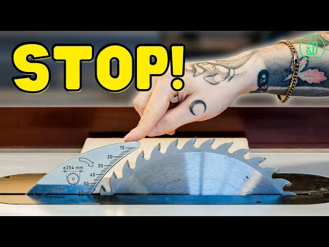 Diese FEHLER an der TISCHKREISSÄGE solltest du VERMEIDEN! | Jonas Winkler