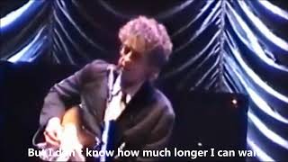 Bob Dylan - Can&#39;t Wait + Lyric. #bobdylan