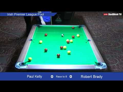 Kelly V Brady, McMahon V Dempsey - Irish Premier Pool 2017/2018