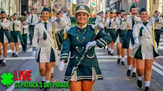 St Patrick&#39;s Day Parade 2022 in New York City LIVE ☘️