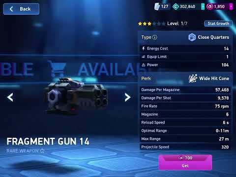 Bought new fragment gun 14