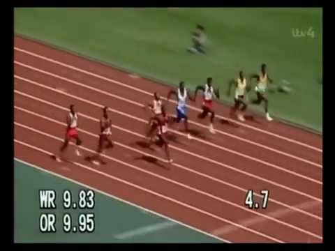 1988 Olympics Men's 100m final
