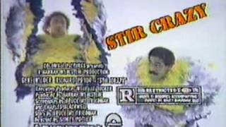 Stir Crazy 1980 TV trailer