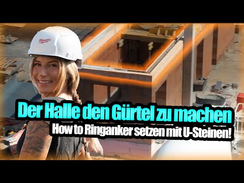 How to Ringanker setzen - der Halle wird der Gürtel zu geschnallt