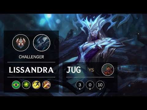 Lissandra Jungle vs Graves - BR Challenger Patch 9.15