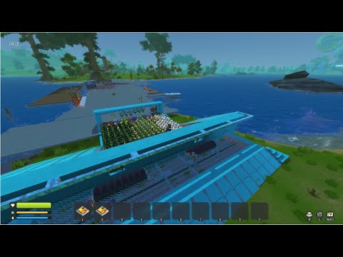 Scrap Mechanic Survival Eposode #7 Base Defense