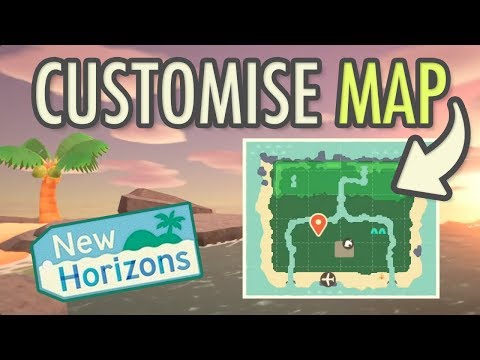 Animal Crossing New Horizons - CUSTOMISE MAP?