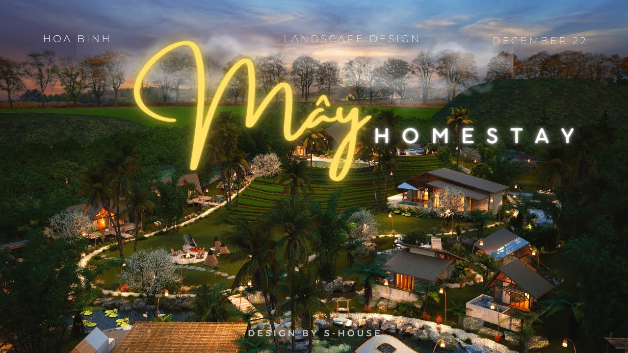 Thiết Kế MÂY Homestay Nghỉ Dưỡng | Hòa Bình
