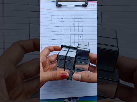 mirror cube trick solve (easy)...#shorts #mirrorcube #viral