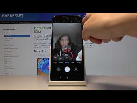 Turn On Mirror Effect in Camera App - XIAOMI Redmi Note 9 Pro Camera Options