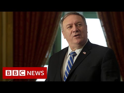 蓬佩奧史無前例地訪問約旦河西岸的以色列定居點 - BBC News (Pompeo makes unprecedented visit to Israeli settlement in West Bank - BBC News)