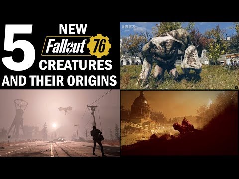 5 New Fallout 76 Creatures and Their Origins