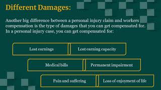 How to Differentiate Workers Compensation Claim and Personal Injury Claim?