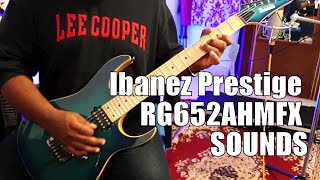 Video thumbnail for Ibanez Prestige RG652AHMFX Nebula Green Burst Guitar Review - Sounds by Stephen Kurian Joseph