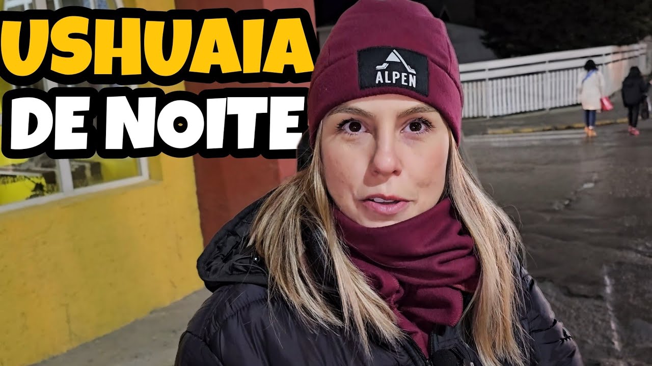 Como é Ushuaia de noite no inverno | T2 Ep.57 #ushuaia